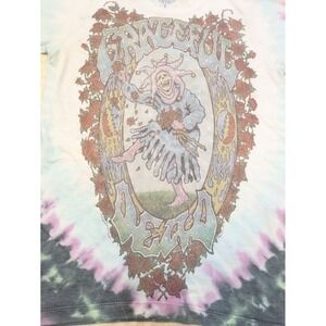 VTG Grateful Dead Seasons of the Dead Endless Tour Liquid Blue Tie Dye‎ T Shirt